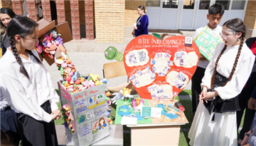  Aga Khan School, Osh launches solar panels at annual STEAM Festival