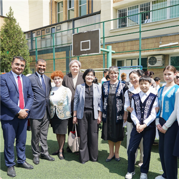  Aga Khan School, Osh launches solar panels at annual STEAM Festival